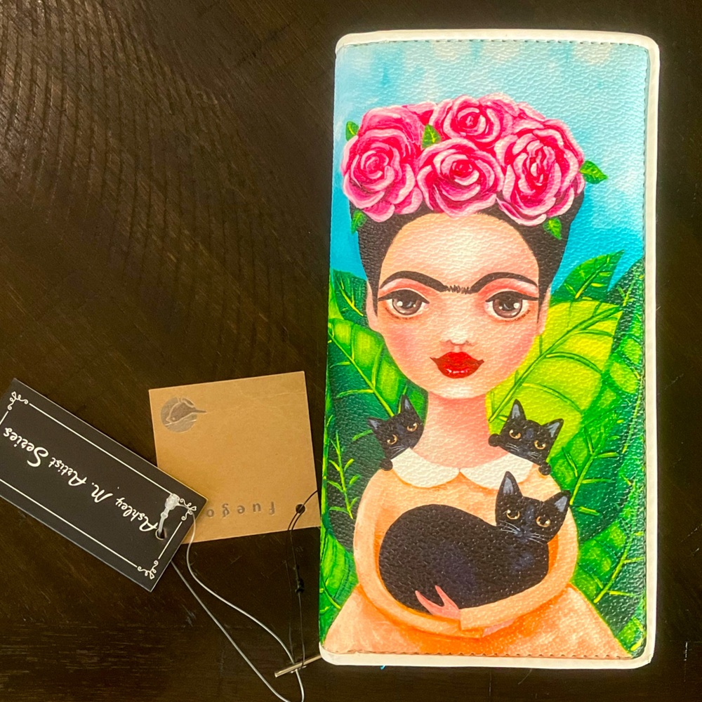 Ashley M. Artist Series Wallet - Frida Kahlo